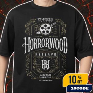 Ice Nine Kills The Laugh Track Collection Limited Edition Horrorwood Reserve Merch Unisex T-Shirt