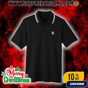 Ice Nine Kills The Laugh Track Collection Limited Edition Horrorwood Reserve Unisex Black Polo Shirt