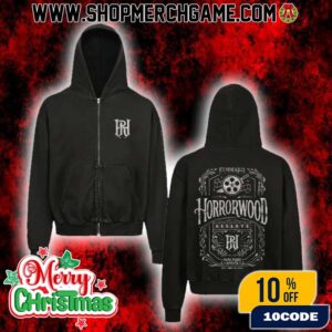 Ice Nine Kills The Laugh Track Collection Limited Edition Horrorwood Reserve Unisex Zip Hoodie