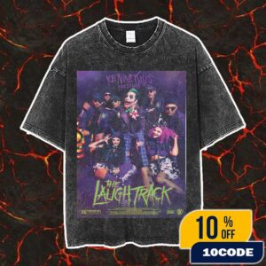 Ice Nine Kills The Laugh Track Collection Limited Edition Poster Movie Vintage Washed Unisex T-Shirt