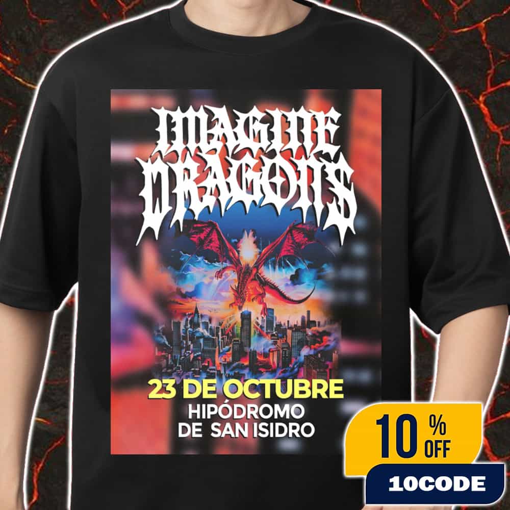 Imagine Dragons Loom World Tour Buenos Aires Event Poster Concert On October 23 2025 At Hipodromo De San Isidro Argentina Merch Unisex T-Shirt Imagine Dragons Loom World Tour Buenos Aires Event Poster Concert On October 23 2025 At Hipodromo De San Isidro Argentina Merch Unisex T-Shirt
