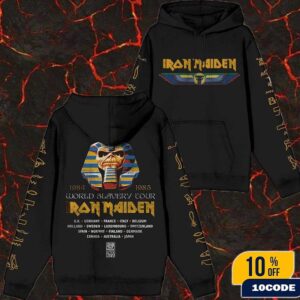 Iron Maiden 50th Anniversary World Slavery Tour 85 85 Powerslave Pharaoh Eddie Merch Unisex Hoodie, T-Shirt Iron Maiden 50th Anniversary World Slavery Tour 85 85 Powerslave Pharaoh Eddie Merch Unisex Hoodie, T-Shirt
