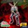 Iron Maiden Logo Christmas Ornament Eddie The Head Chain Design Holiday Decoration Heavy Metal Band Mascot Collectible Round Tree Ornament Gift For Metal Music Fans
