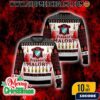 Jameson Irish Whiskey Ugly Christmas Sweater Knit Pattern Holiday Pullover With Snowflakes And Fair Isle Design