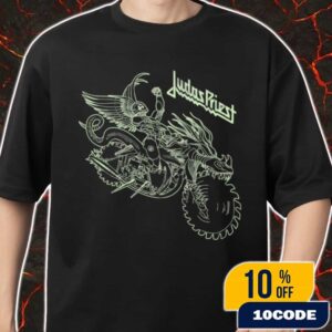 Judas Priest Halloween 2025 New Collection Painkiller Glow In The Dark Merch Unisex T-Shirt