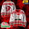 Pearl Jam Ugly Christmas Sweater Concert Wells Fargo Center Philadelphia Green Knit Holiday Pullover