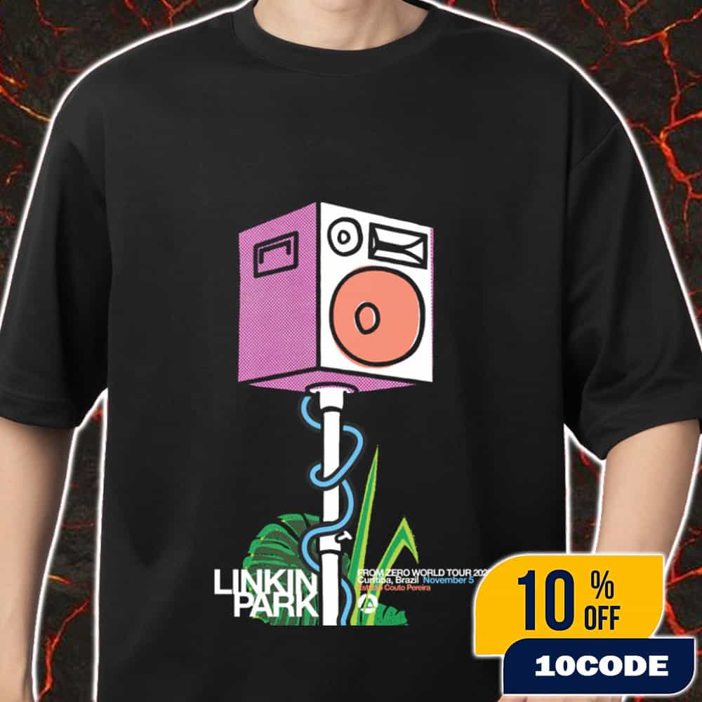 Linkin Park From Zero World Tour Curitiba Event Poster November 5th 2025 Artwork By Bill McMullen Merch Unisex T-Shirt Linkin Park From Zero World Tour Curitiba Event Poster November 5th 2025 Artwork By Bill McMullen Merch Unisex T-Shirt