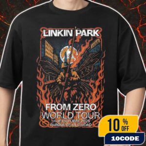 Linkin Park From Zero World Tour Event Tee On October 31 2025 At Parque De La Ciudad Concert Artwork Merch Unisex T-Shirt