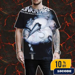 Linkin Park From Zero World Tour Santiago Event Poster November 2nd 2025 Artwork By Greg Craola Simkins All Over Print Graphic T-Shirt, Hoodie Linkin Park From Zero World Tour Santiago Event Poster November 2nd 2025 Artwork By Greg Craola Simkins All Over Print Graphic T-Shirt, Hoodie
