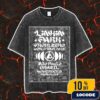 Linkin Park From Zero World Tour Sao Paulo Event Poster Version 2 November 8th 2025 Artwork By Carnio Vintage Washed Unisex T-Shirt Linkin Park From Zero World Tour Sao Paulo Event Poster Version 2 November 8th 2025 Artwork By Carnio Vintage Washed Unisex T-Shirt