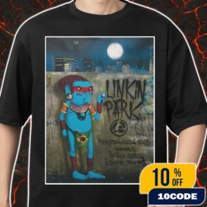 Linkin Park From Zero World Tour Sao Paulo Event Poster Version 2 November 8th 2025 Artwork By Carnio Merch Unisex T-Shirt