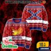 Linkin Park Logo Blue Ugly Christmas Sweater Rock Band Holiday Knit Pullover