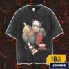 Guns N’ Roses San Salvador Event Poster Show Artwork On October 4 2025 Estadio Jorge El Magico Gonzalez La Catrina World Tour Merch Unisex Two Sided Washed T-Shirt