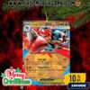 Rayquaza Gold Star Pokemon Card Ornament Christmas Tree Decor Collectible Holiday Gift Unique TCG Decoration