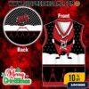 Metallica And Justice For All Album Inspired Black Beige Knitted Vest Fair Isle Christmas Holiday Ugly Sweater Gile Heavy Metal Fan Gift