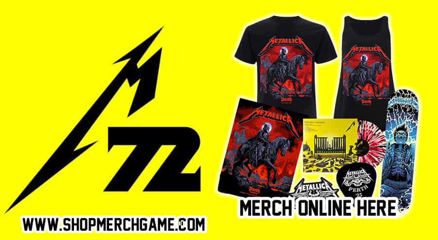 Metallica M72 World Tour Banner Post