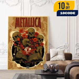 Metallica Mama Said Gothic Artwork By Dido Peshev Album Load Remastered Anniversary 2025 Poster Canvas Home Decor