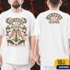 Mumford And Sons Rushmere North America Tour 2025 Bone Stamp Print Classic Two Sides T-Shirt