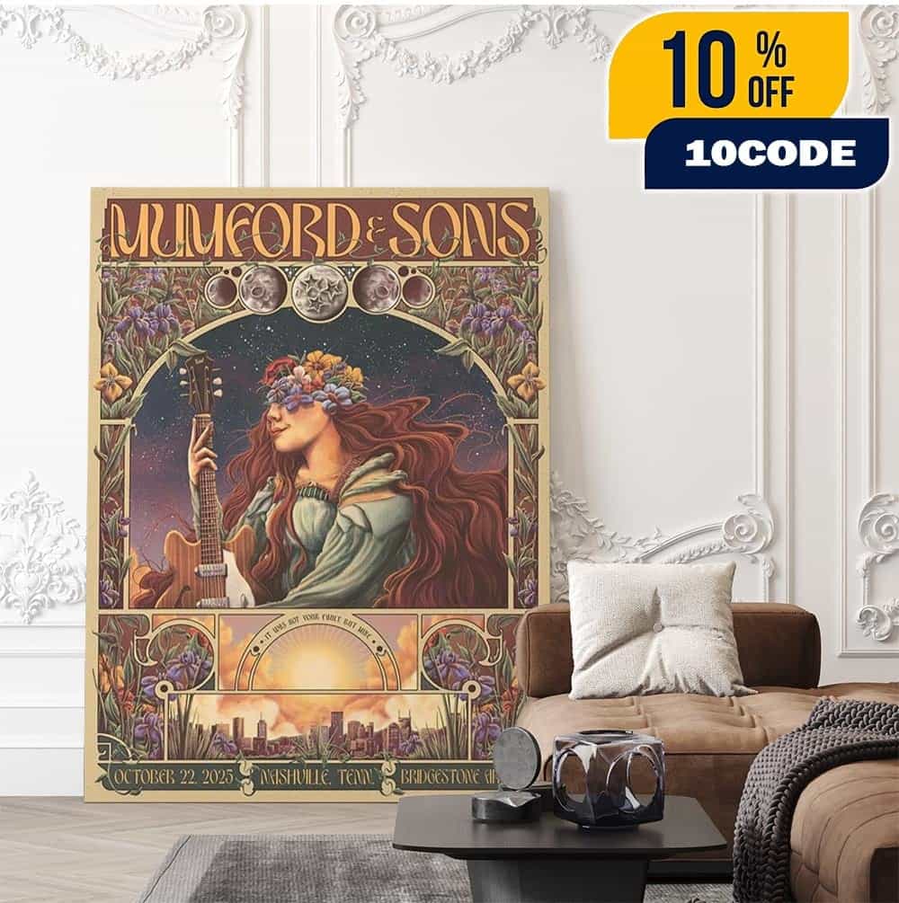Mumford And Sons Nashville Tennessee 2025 Merch Poster At Bridgestone Arena On October 22 2025 Home Decor Poster Canvas Mumford And Sons Nashville Tennessee 2025 Merch Poster At Bridgestone Arena On October 22 2025 Home Decor Poster Canvas
