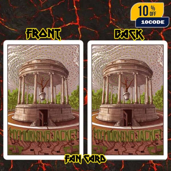 My Morning Jacket Boston Poster Event On 13 October 2025 is Tour At MGM Music Hall At Fenway Fan Card