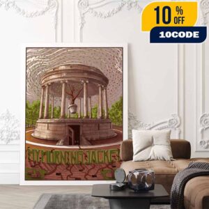 My Morning Jacket Boston Poster Event On 13 October 2025 is Tour At MGM Music Hall At Fenway Poster Canvas Home Decor