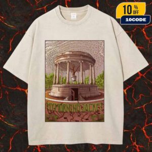 My Morning Jacket Boston Poster Event On 13 October 2025 is Tour At MGM Music Hall At Fenway Unisex Washed Tee