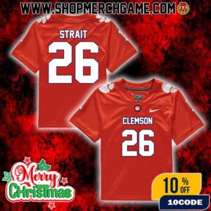 NCAA Clemson Tigers x George Strait King Of Country Music Death Valley Nights 2026 At Memorial Stadium Limited Football Jersey Unisex Nike Logo Shirt