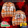 NCAA Ohio State Buckeyes Chill Guy Ugly Christmas Sweater Red Holiday Knit Football Fans Gift