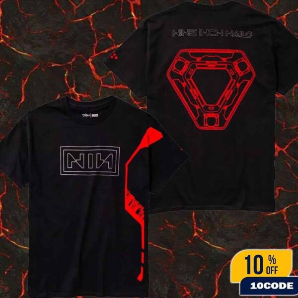 Nine Inch Nails X Tron Ares Double-Sided T-Shirt Hot Topic Exclusive Merchandise Tee