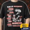 Queens Of The Stone Age The Catacombs Tour Paris Event Poster Artwork By shian With Laura Mary Carter On October 20 2025 At France Merch Unisex T-Shirt