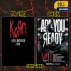 Official Band Korn Latin America Tour 2026 Poster With Spiritbox x Seven Hours After Violet Tour Dates Ask You Are Ready Fan Card