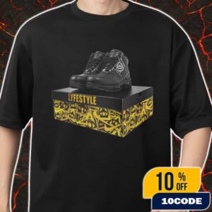 Official Look At Yeat’s Lyfestyle Corporation x Nike Goadome Collaboration Sneaker Merch Unisex T-Shirt
