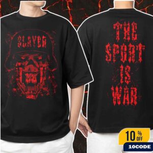 Official New Slayer Band Merch New Collection 2025 Seasons In The Abyss Anniversary Sport Is War Merch Unisex T-Shirt
