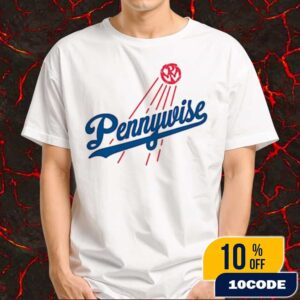 Official Pennywise Band x LA Dodgers MLB World Series 2025 Game 1 Let’s Go Dodgers Logo Merchandise Unisex T-Shirt Official Pennywise Band x LA Dodgers MLB World Series 2025 Game 1 Let’s Go Dodgers Logo Merchandise Unisex T-Shirt