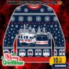Mbappe EA Sports FIFA 22 Ugly Christmas Sweater With France Jersey World Cup Trophy Nordic Knit Holiday Pullover For Soccer Gaming Fan