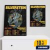 Official Silverstein 25 Years Of Noise Tour Final Leg The Last Chance North America November And December Tour Dates 2025 With The Movielife Poster Canvas