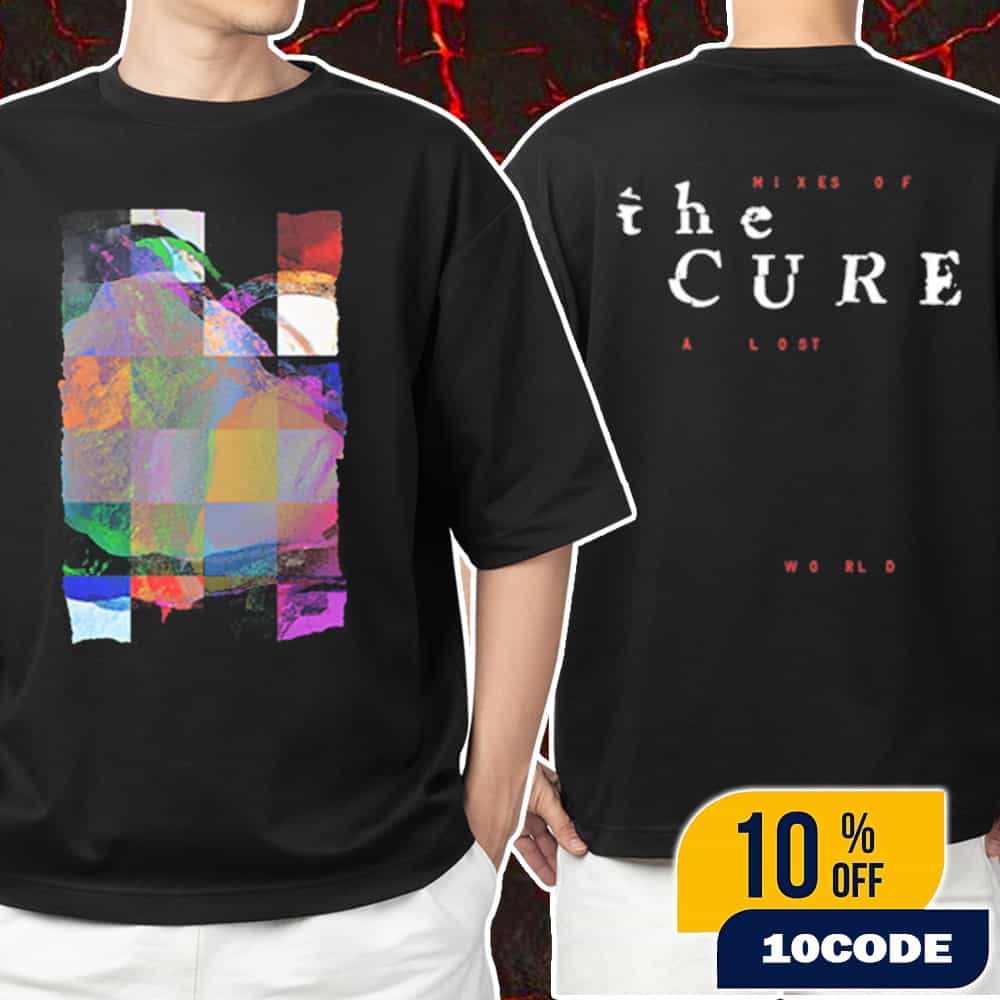 Official The Cure Band Mixes Of A Lost World Pixel Tee New Merch Arrivals Unisex T-Shirt Merchandise Official The Cure Band Mixes Of A Lost World Pixel Tee New Merch Arrivals Unisex T-Shirt Merchandise