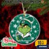 AC/DC Angus Young Christmas Ornament Ceramic Holiday Decoration Gibson SG Guitar Design Tree Ornament Collectible Gift For Rock Music Fans