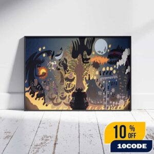 One Piece Void Century Artwork Great War Ancient Kingdom vs 20 Kingdoms Alliance Joyboy vs Imu Battle Sun God Nike Color Version Landscape Poster Canvas