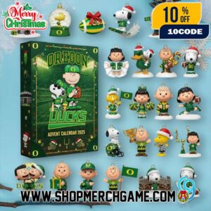 Oregon Ducks Peanuts Snoopy Advent Calendar 2025 Collectible Figurines Christmas Countdown Holiday Decorations Gift Set Oregon Ducks Peanuts Snoopy Advent Calendar 2025 Collectible Figurines Christmas Countdown Holiday Decorations Gift Set