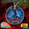 Rob Zombie Fucking In A UFO Holiday Heavy Metal Decoration Custom Shape Ornament