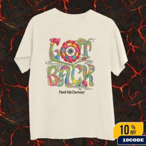 Paul McCartney Got Back 2025 Floral Tour T-Shirt Merch Fans Gifts Classic Shirt