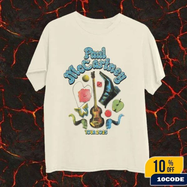 Paul McCartney Got Back 2025 Icon T-Shirt Merch Fans Gifts Classic Shirt