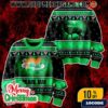 Ozzy Osbourne Ugly Christmas Sweater Rock Singer Holiday Knit Pullover With Gothic Cross And Santa Design