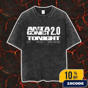 Playboi Carti Antagonist 2.0 Tour 2025 At Climate Pledge Arena Seattle Event On October 8 2025 Logo Vintage Washed Unisex T-Shirt