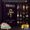 Prince Advent Calendar 2025 With 24 Collectible Figurines Love Symbol Guitar Keychains Mini Band Members 1999 Era Purple Rain Christmas Countdown Gift For Music Fans Holiday Decoration
