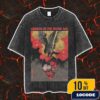 Metallica Of Wolf And Man Skulls Song Artwork Collaboration By Mark Kowalchuk And Puis Calzada Inspired Black Album 1991 Vintage Washed Unisex T-Shirt