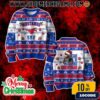 Chibi Christmas Muzan Kibutsuji Demon Slayer Ugly Christmas Sweater Kimetsu No Yaiba Anime Fair Isle Demon King Holiday Knit Pullover Gift