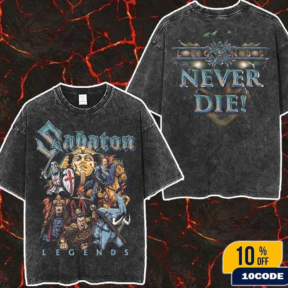 Sabaton Legends Ancient Egypt’s Senusret III Gustavus Adolphus Hannibal Barca And Lu Bu Legends Never Die Vault Of Legends Washed T-Shirt Sabaton Legends Ancient Egypt’s Senusret III Gustavus Adolphus Hannibal Barca And Lu Bu Legends Never Die Vault Of Legends Washed T-Shirt