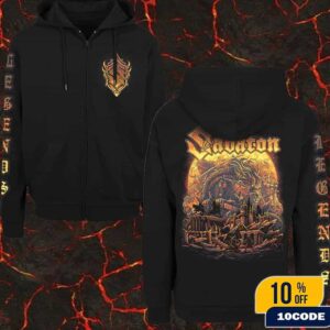 Sabaton Legends Reborn Reimagines Album Merchandies Artwork Flaming Sabaton Logo Hoodie Zip, T-Shirt Sabaton Legends Reborn Reimagines Album Merchandies Artwork Flaming Sabaton Logo Hoodie Zip, T-Shirt